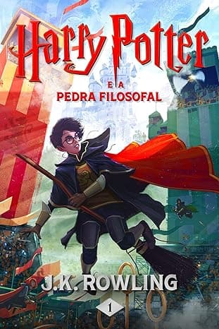 Capa do livro Harry Potter e a pedra filosofal